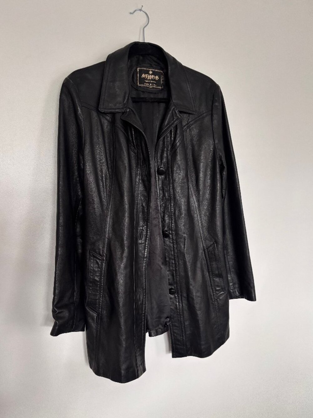 Vintage Italian Leather Athos Jacket